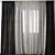 Exquisite Curtain Model - 3ds max & OBJ Archive 3D model small image 1