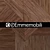 Emmemobili Walnut Wood Paneling: Elegant Stripes Design 3D model small image 3