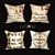 Dot & Bo 6 Decorative Pillows Set 3D model small image 1