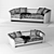 Cosmo Dante Sofa 3D model small image 2