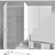 D&M Wardrobe - Sleek, Spacious, Stylish 3D model small image 2