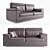 BUBLE Luxury Modern Sofa 3D model small image 1