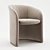 Elegance Embodied: Carmen Armchair 3D model small image 2