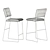 Modern Bar Stool 3D model small image 2