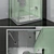 Ravak BLIX Corner Shower Combo 3D model small image 2