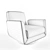 Revolutionary Supernova Swivel Chair 3D model small image 3