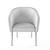 Elegant Accent Chair for Any Occasion 3D model small image 3