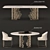 Elegant Manfred Table: Stunning Design & Superior Quality 3D model small image 1
