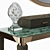 Elegante Odette Console with Graydon Mirror 3D model small image 2
