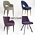 Sleek Seating Solution: Deephouse Chair 2 3D model small image 1