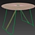 Modern Glass Coffee Table 3D model small image 2