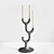 Elegant Mini Candle Holders 3D model small image 1