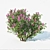 Lilac Delight: 2 Sizes, 3 Colors 3D model small image 3