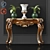 Modenese Gastone Console: Classic Elegance 3D model small image 1