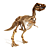 Trex Skeleton Replica 3D model small image 1