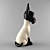 Adorable Feline Figurine 3D model small image 2