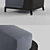 Modern Christian Liaigre Aspre Armchair 3D model small image 2