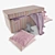 Young Italian Baby Banquette with Storage 3D model small image 1