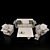 Elegant Regency Collection Sofa 3D model small image 2