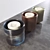 Elegant Amara Candle Holders Set 3D model small image 3