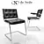 Sleek RH-305 De Sede Chair 3D model small image 1