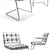 Sleek RH-305 De Sede Chair 3D model small image 3