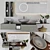 MODULNOVA Infinity_Decor Bathroom Furniture Set 3D model small image 1