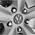 Volkswagen Touareg Hybrid Wheel: Quality and Performance 3D model small image 3