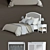 IKEA TISSEDAL Bedroom Set 3D model small image 2