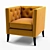 Homeline Emerson Capitone Armchair: 3D Model 3D model small image 1
