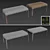 Sleek Bellevue Bench - Modern Style 3D model small image 2