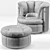 Tropical Oasis Armchair Set 3D model small image 3
