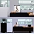 Silenia Furniture Set: Tray Commode, Showcase, Glass Shelves 3D model small image 1