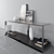 Minotti Williams Console - Sleek and Stylish 3D model small image 3