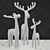  Majestic Moose Sculptures 3D model small image 2
