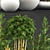 Golden Bamboo Trees: Elegant and Exotic 3D model small image 2