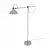 Sleek Steel Floor Lamp 3D model small image 1