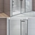 Ravak Chrome Shower Doors - Sleek and Stylish 3D model small image 2