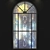 Elegant Arched Stained-Glass Window 3D model small image 1