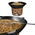 Uzbek Palov Kazan: Authentic Pilau Cookware 3D model small image 1