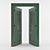 Elegant Louvre Doors 3D model small image 3