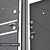  "Sleek Steel" Entry Door 3D model small image 2