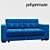 Tiger Modular Sofa 3D model small image 1