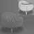 Luxury Leather Chair: Maui Soft 3D model small image 2