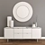 Modern Decor Set: Mirror & Console 3D model small image 3