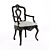 Elegant Danielli Chair: Stylish, Functional, and Timeless 3D model small image 1