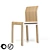 Scandinavian Eco-Style Chair 3D model small image 1