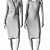 Chic Casual Suit Set 3D model small image 3