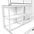 Smartcube TV Wall Unit by D&M 3D model small image 3