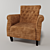 Fairmont Park Bonaccord Armchair 3D model small image 1